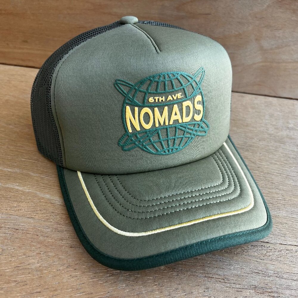 FRED SEGAL MITCHELL & NESS RETRO 6TH AVENUE NOMADS TRUCKER HAT NEW
